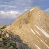 Looking at the final ascent to the peak.