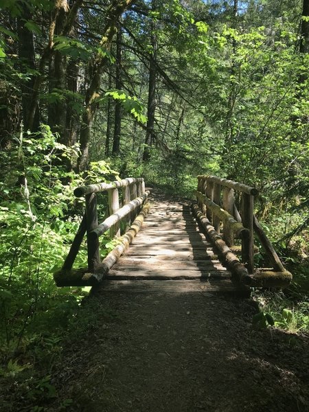 Bridge crossing.