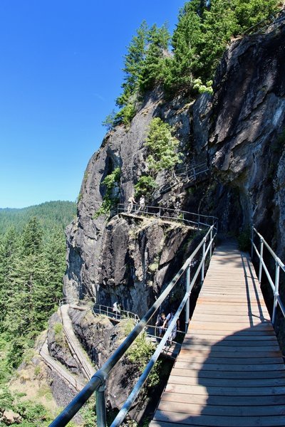 Ramps, switchbacks and paved trails