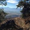 Looking out towards Wagner Butte and Mt Ashland from the Manzanita trail on Roxy Ann