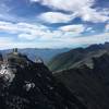 View of the Eklutna High Ridge from Yudikench Peak.