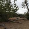 Picnic area and toilets.