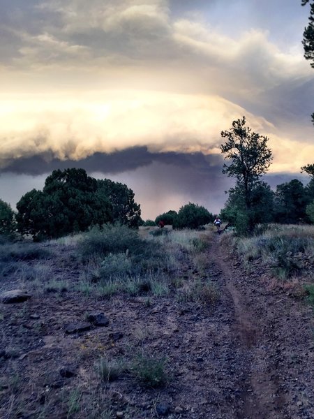 Storm rolling in