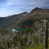 Vulcan Lake below Vulcan Peak