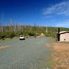 The now treeless Kalmiopsis Rim Trailhead