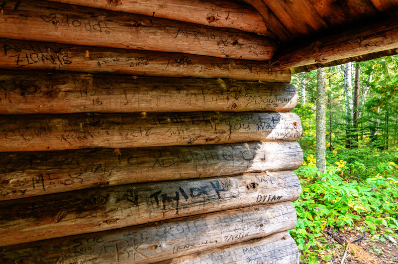 Camping Shelter at George Crosby Manitou State Park