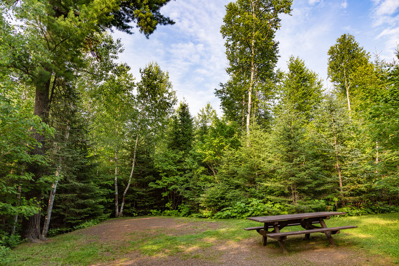 Flour Lake Campground on the Gunflint Trail