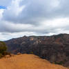 Waimea Canyon Hazardous Cliffs Kauai, Hawaii pano