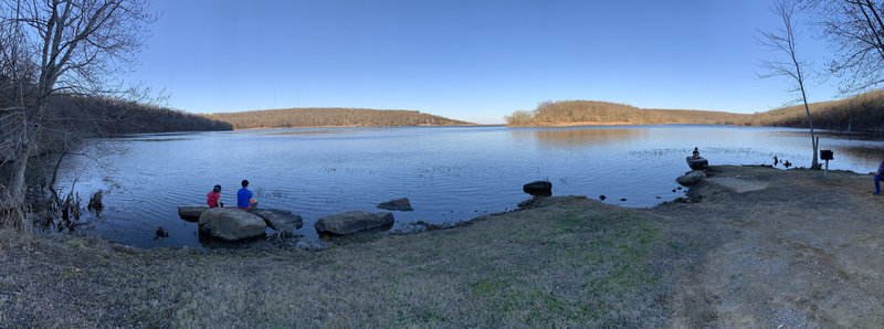 Panorama from West End of Bixhoma Lake Trail