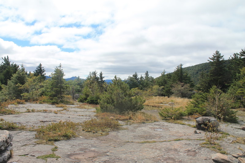 Open Area Above Badmans Cave