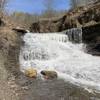 Upper part of the falls