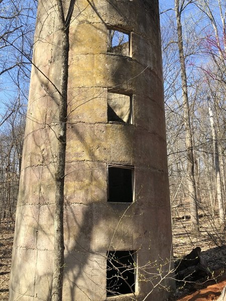 The grain Storage at the Old homestead.  Has long sat empty, and an old foundation still remains built from stone.