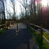 Pedestrian bridge along Salisbury Greenway (Grants Creek)