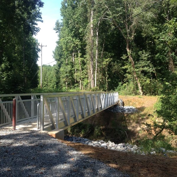 Bridge at Catawba Nation Greenway Trail