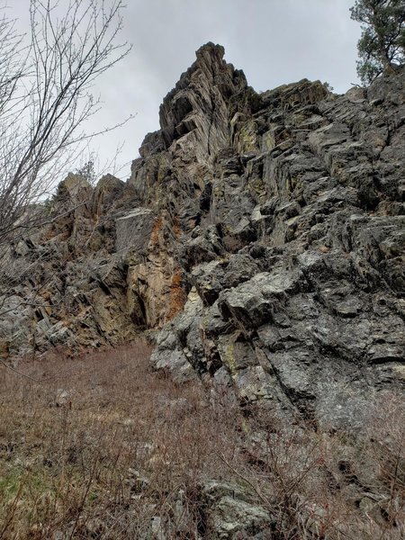 Beautiful rock formations near Deer Creek