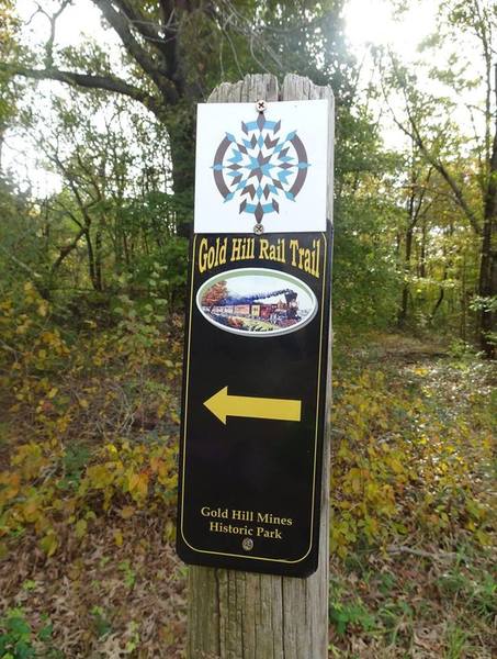 Gold Hill Rail Trail signage