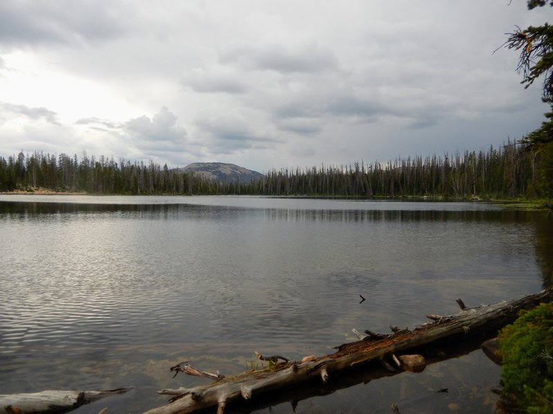 Shepard lake on an overcast afternoon