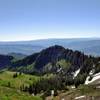 Snow near Spanish Fork Peak in June