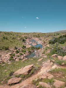 Up the creek