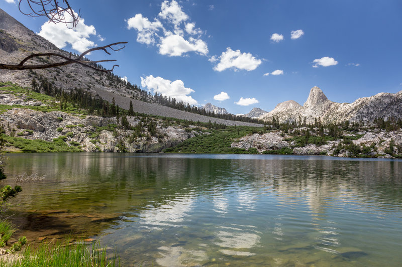 Dollar Lake with Fin Dome in the background