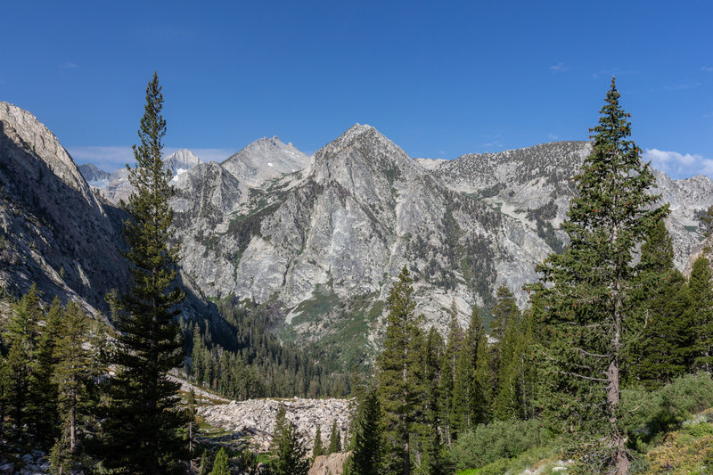 North Guard from Bubbs Creek Trail.