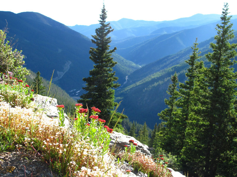 King's Crown at the ski valley overlook.