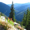 King's Crown at the ski valley overlook.