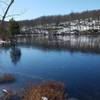 Surprise lake, beautiful in the winter