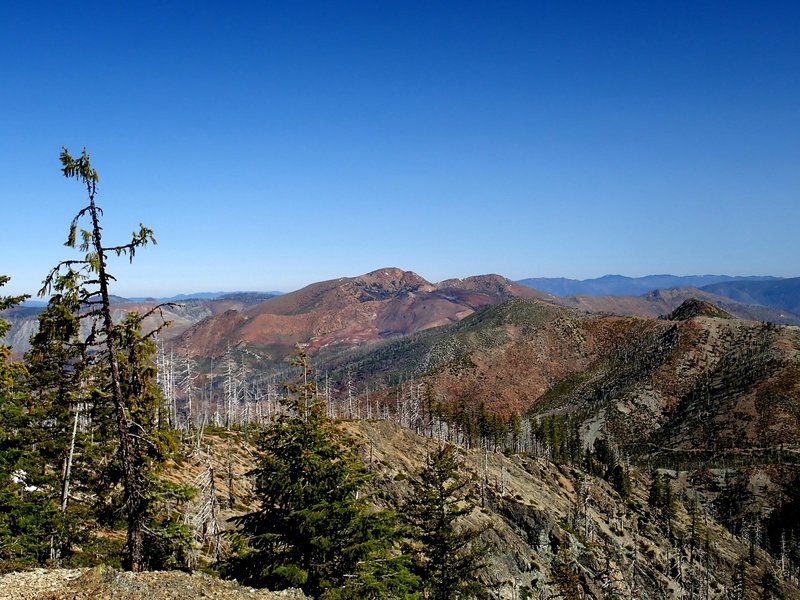 Pearsoll Peak to the north