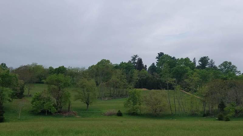 Overlooking Battlefield from Parking Area