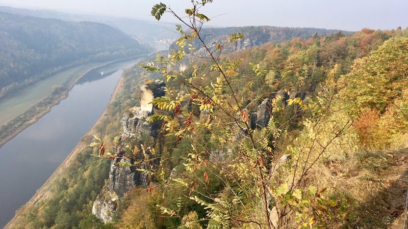 View of the Elbe Valley