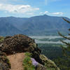 Excellent gorge views and resting spots at Little Hamilton Mountain.