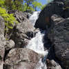 The cascades of Mina Sauk Falls after spring rainfall