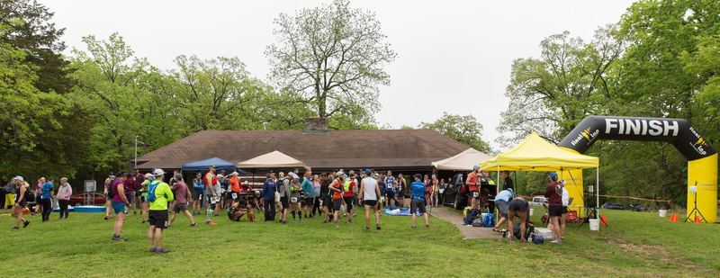 Trail of Four Winds 25K, May 4, 2019, Start/Finish Line