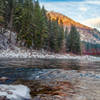 Icicle Creek and the Red Bridge