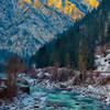 Icicle Creek from the tailhead Parking lot