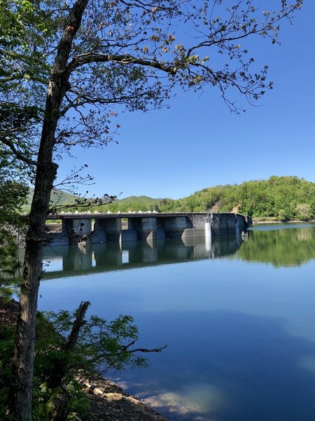 Fontana Dam from the overlook