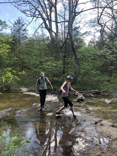 Multiple Water crossings on Trail