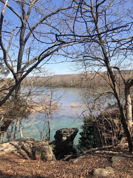 View from the end of the trail