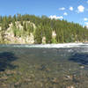 Yellowstone River, Yellowstone National Park, Wyoming, USA