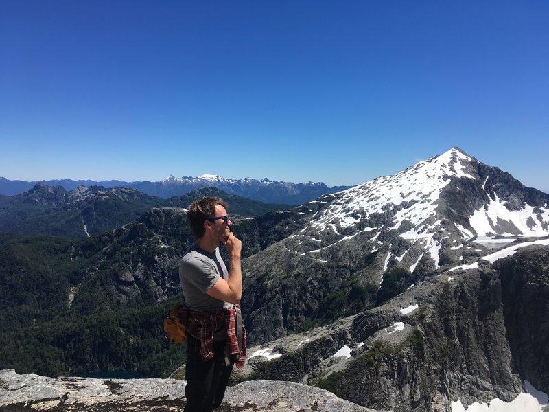 Nathan Palmisano - Top of Arco Iris, a day hike from La Junta