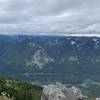 Looking left while at the top on the ridge line. Beautiful 360 degree views!