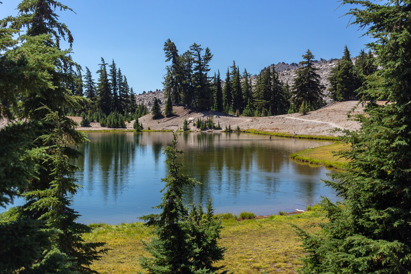 One of the smaller Green Lakes