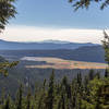 Sparks Lake from Soda Creek Trail.