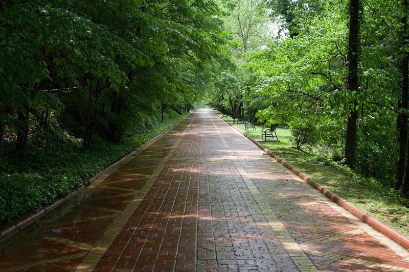 Grand Promenade Hiking Trail Hot Springs Arkansas