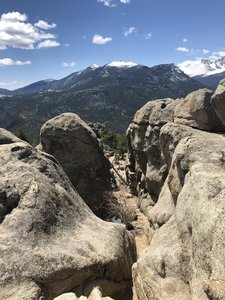 Final climb to the top! Very worth it