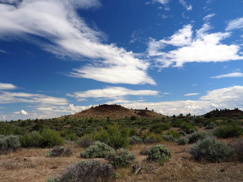 The Three Sisters from the Three Sisters Trail