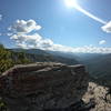 Looking east from Storm Castle Peak.