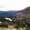 Clayton Lake below