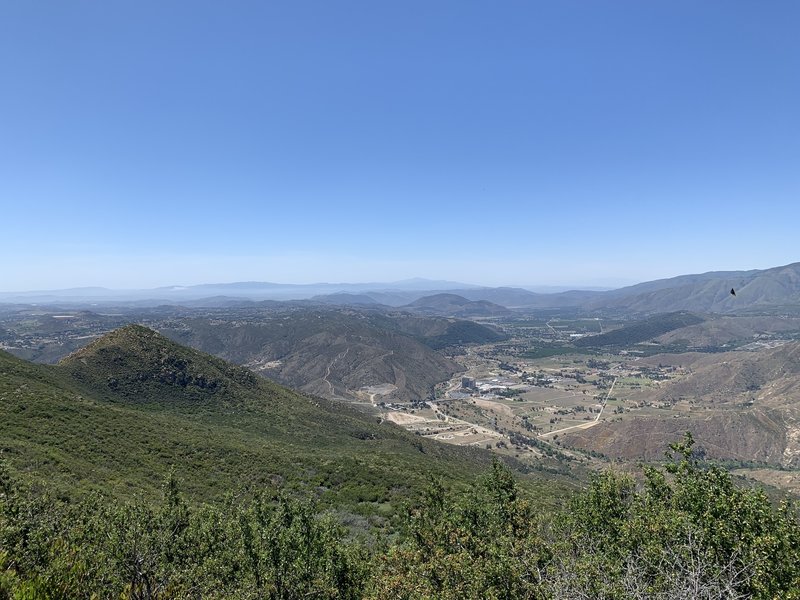 View of Harrah's Casino from top of Paradise Mountain.